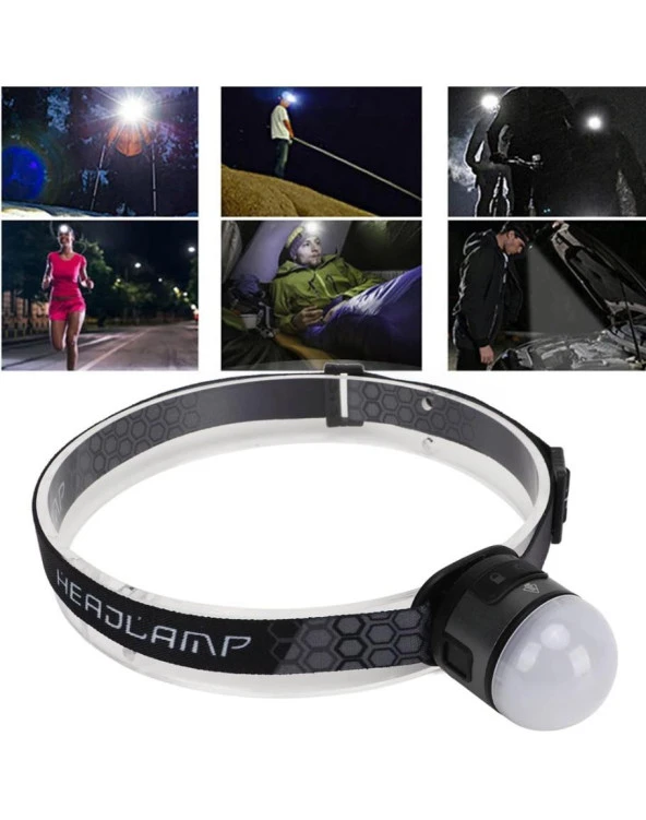 Watton Wt-618 XPG COB4 Led 7 Mod Şarjlı Kafa Lambası