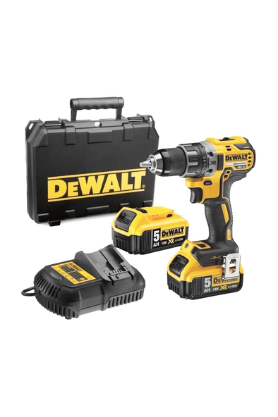 Dewalt DCD791P2 18V 5Ah Şarjlı Darbesiz Matkap Vidalama