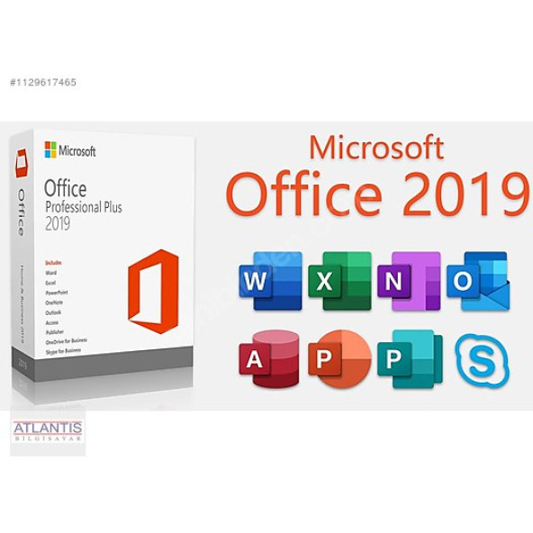 Office 2019 Pro Plus Dijital Lisans Anahtarı 7/24 Hızlı Teslimat
