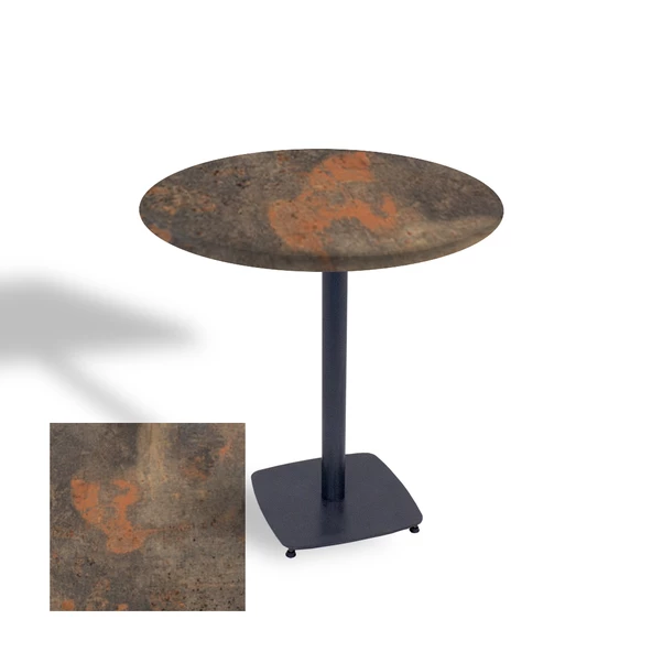 Egos Werzalit Yuvarlak Masa 90cm - Metalic Oxid 1 ürün görseli