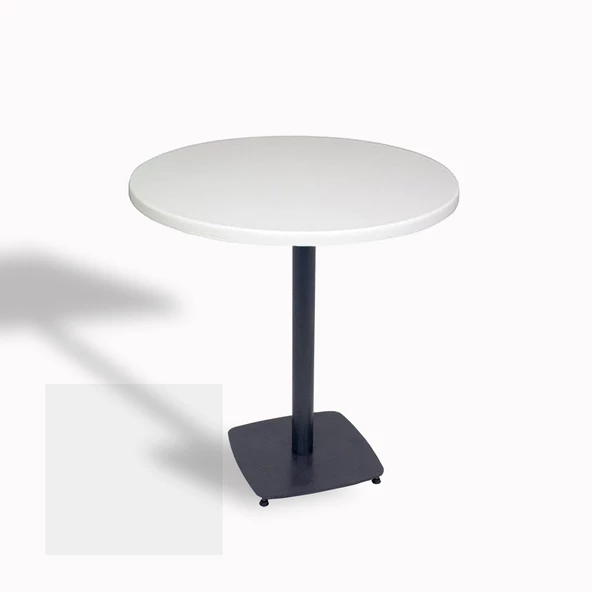 Egos Werzalit Yuvarlak Masa 90cm - Beyaz ürün görseli