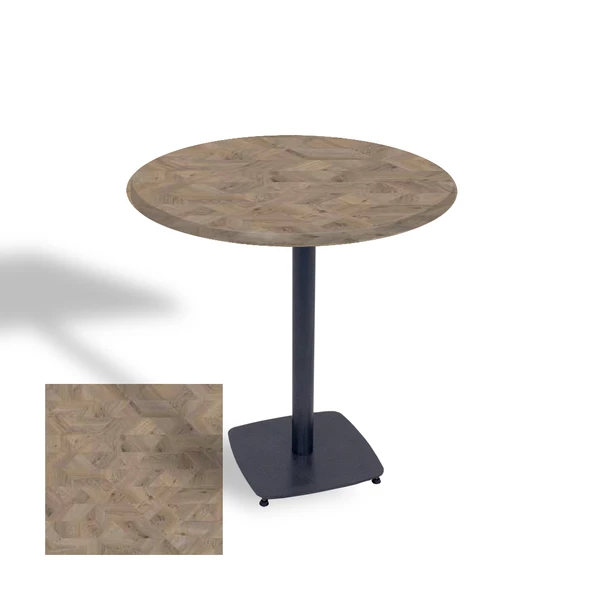 Egos Werzalit Yuvarlak Masa 90cm - Edgy Wood ürün görseli