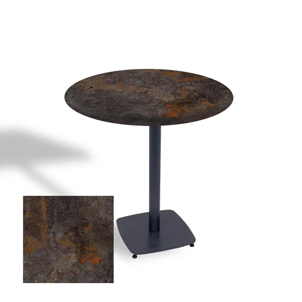 Egos Werzalit Yuvarlak Masa 90cm - Metalic Oxid 3 ürün görseli