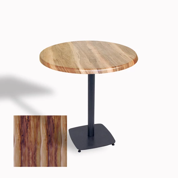 Egos Werzalit Yuvarlak Masa 90cm - Indiana Wood