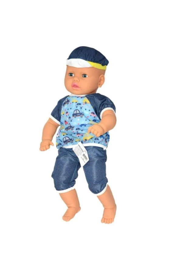Gamze Oyuncak Dolgu Gövdeli Kel Bebek 60cm-05124