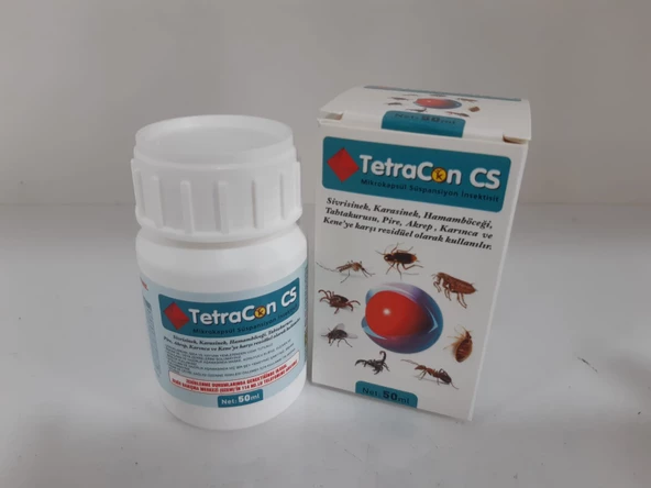 Tetracon CS Mikrokapsül Süspansiyon Haşere İlacı| 50 ml