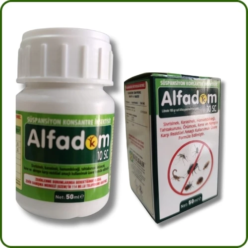 Alfadom 10 SC Kokusuz Haşere Öldürücü | 50 ml - Resim 5