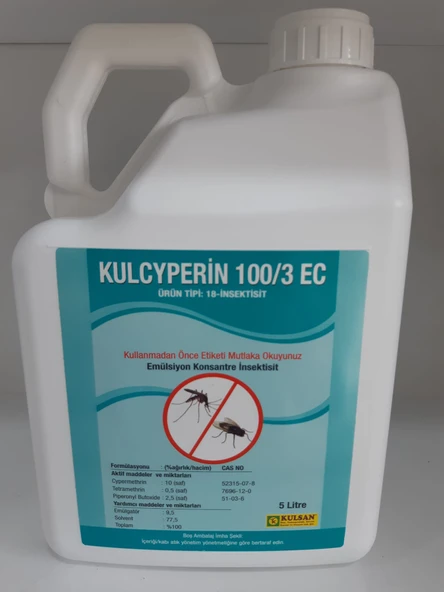 Kulcyperin 100/3 EC Kokulu Haşere Öldürücü | 5 Litre - 2