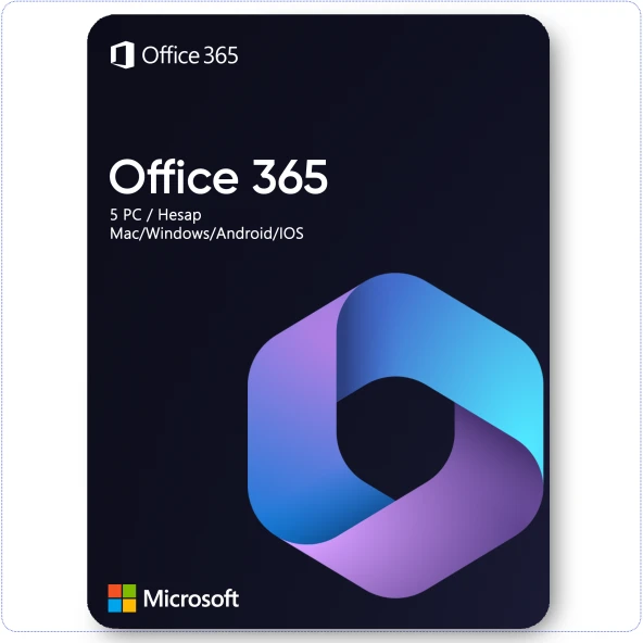 Office 365 Lisans Anahtarı Hesap 7/24 Hızlı Teslimat