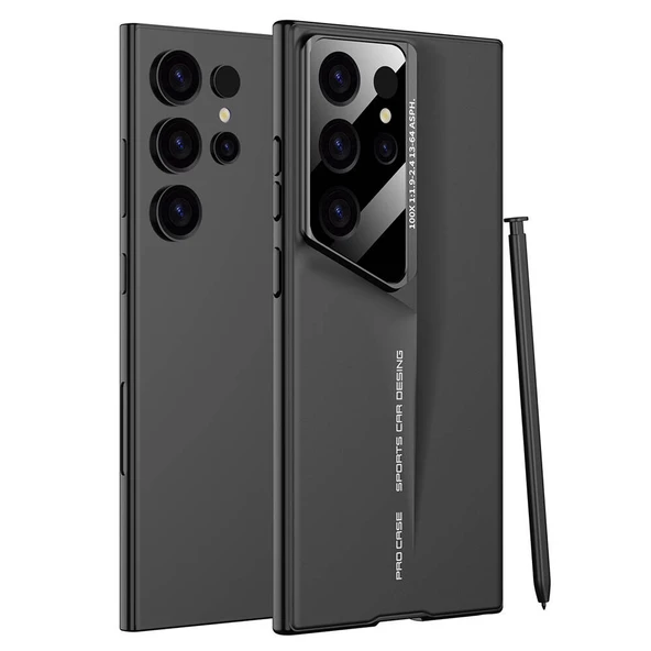 Vendas Samsung Galaxy S23 Ultra Kılıf Ultra İnce Kamera Korumalı Sert Rubber Zore Procase Kapak - 2