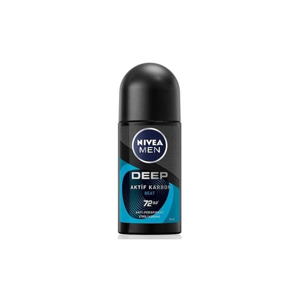 Nivea Men Deep Aktif Karbon Beat Anti-Perspirant Roll-on 50ml