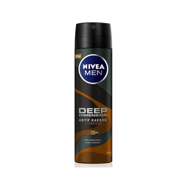 Nivea Men Deep Dimension Aktif Karbon Espresso Anti-Perspirant Deodorant 150ml