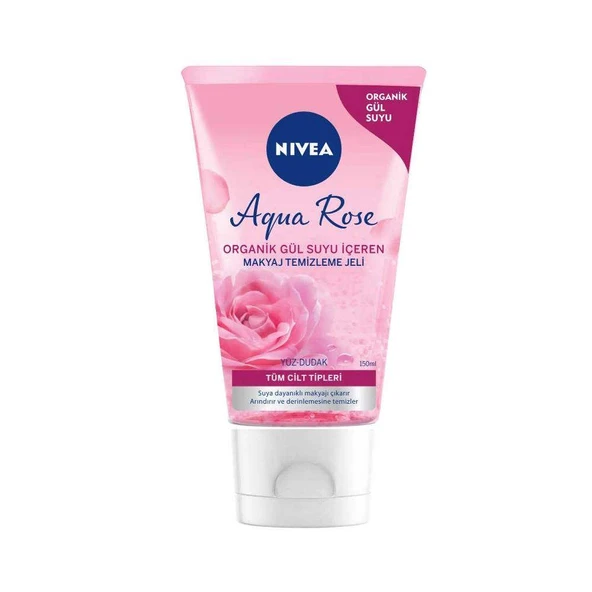 Nivea Aqua Rose Makyaj Temizleme Jeli 150ml ürün görseli