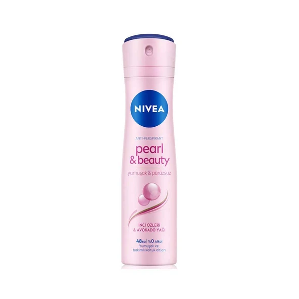 Nivea Pearl Beauty Anti-Perspirant Deodorant 150ml