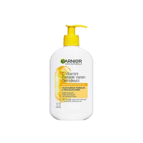 Garnier Skin Naturals C Vitamini Parlaklık Veren Temizleyici 250ml ürün görseli