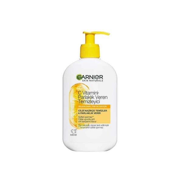 Garnier Skin Naturals C Vitamini Parlaklık Veren Temizleyici 250ml
