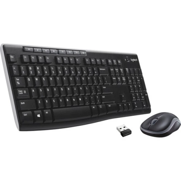 Logitech MK270 Klavye Mouse Set Siyah 920-004525