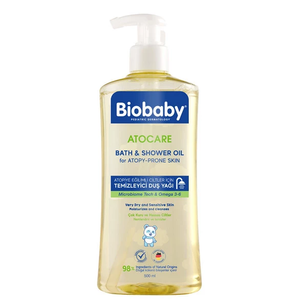 Biobaby Atocare Banyo Yağı 500ML