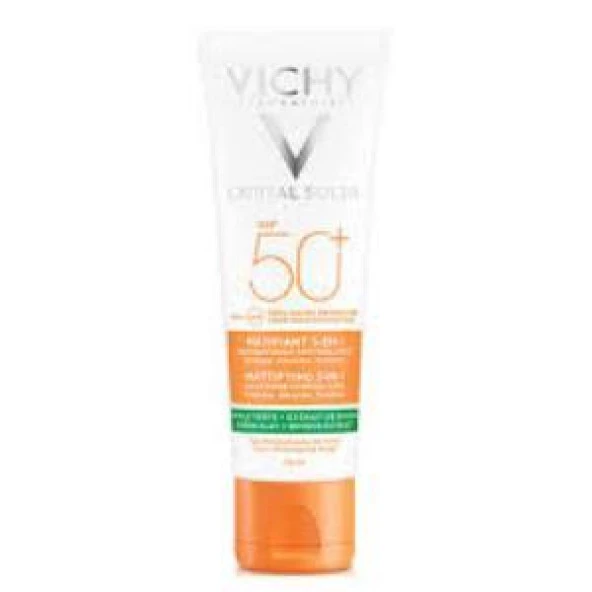 Vichy Capital Soleil SPF 50+ Matlaştırıcı Yüz Güneş Kremi 50 ml