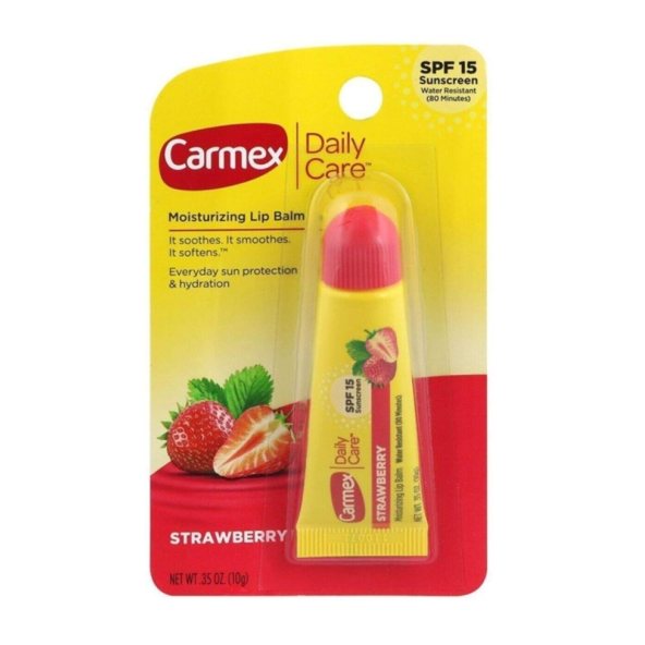 Carmex Daily Care Lip Balm Dudak Balsam Çilekli SPF15 10 gr