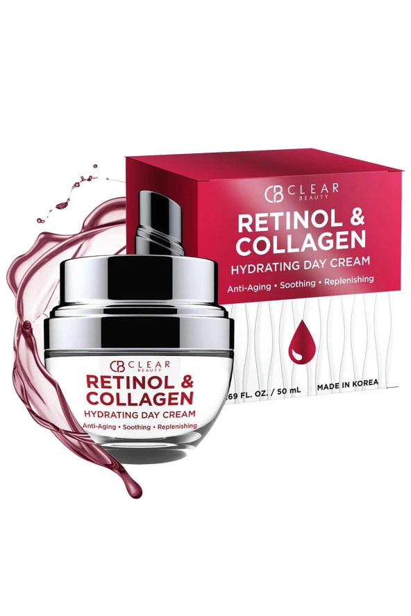 Clear Beauty Retinol & Collagen Gündüz Kremi 50ML