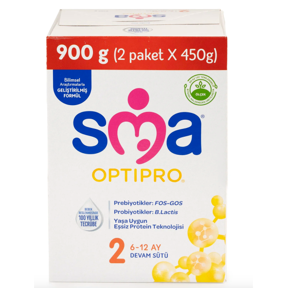 SMA Optipro 2 Devam Sütü 900 gr