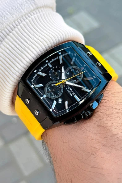 Ferrucci Function FCF03297FS.06 Silikon Kordon Erkek Kol Saati ürün görseli