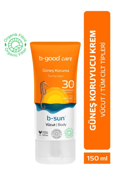 b-good care - Yetişkin Güneş Kremi Spf 30 Vücut 150 Ml ürün görseli 1