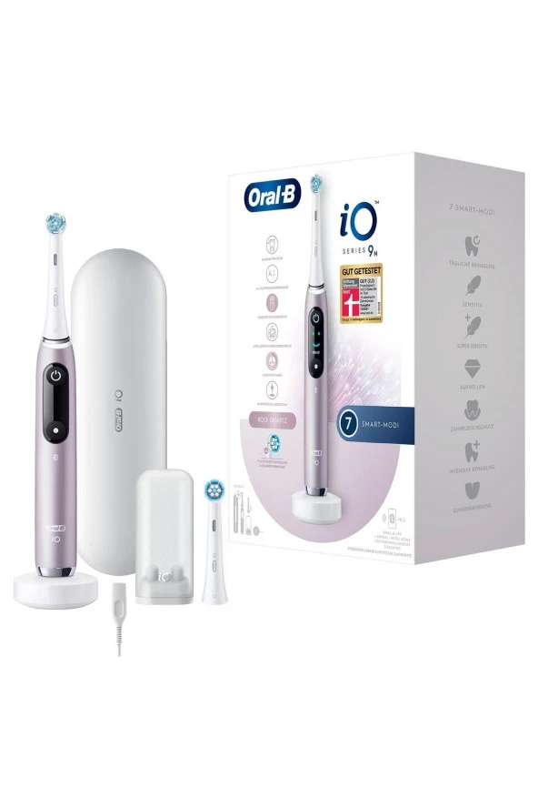 Oral-B iO 9 Şarjlı Diş Fırçası - Pembe