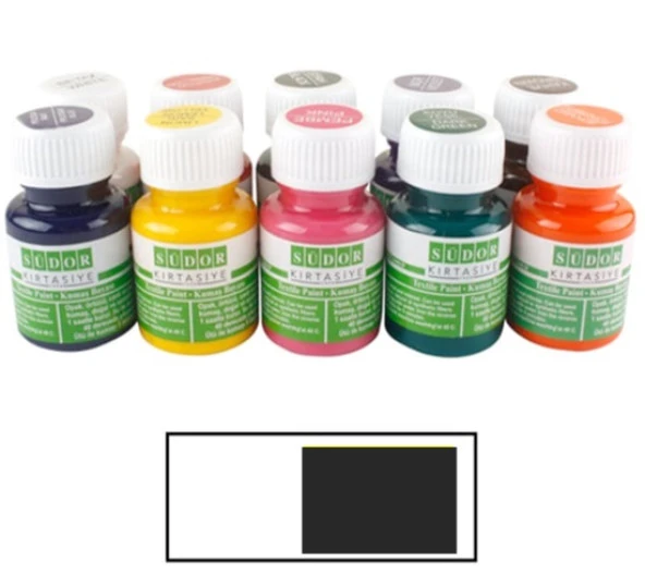 Südor Kumaş Boyası 25Ml Siyah - 2 adet