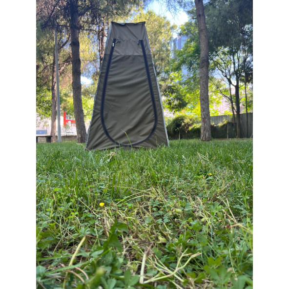 Kamp Duş Wc Giyinme Çadırı Haki Yeşil - 5