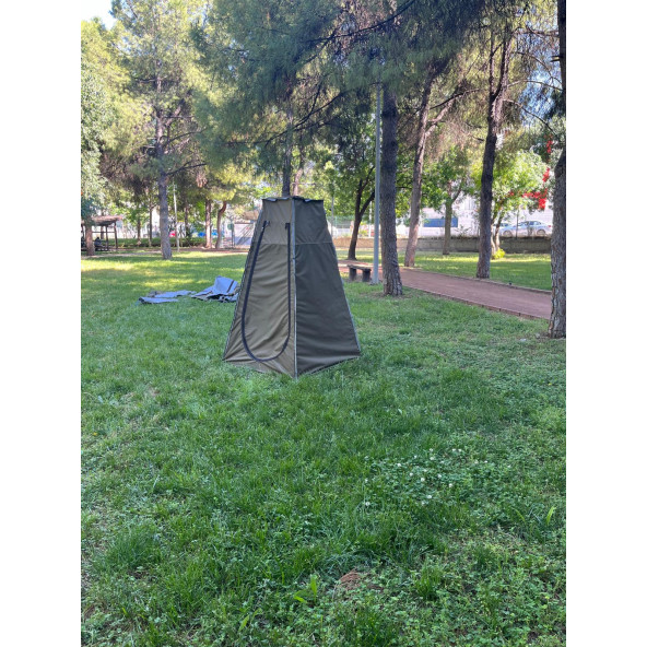 Kamp Duş Wc Giyinme Çadırı Haki Yeşil - 6