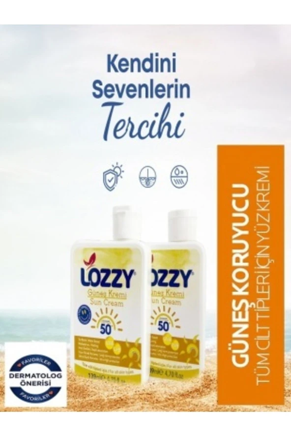 Spf 50+ Yüz Güneş Kremi - Tüm Cilt Tipleri Için Yüksek Koruma 50 Ml 6960 - 5
