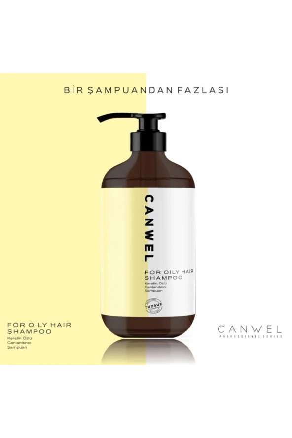 Tuzsuz Şampuan Yağlı Saçlar 1000 Ml