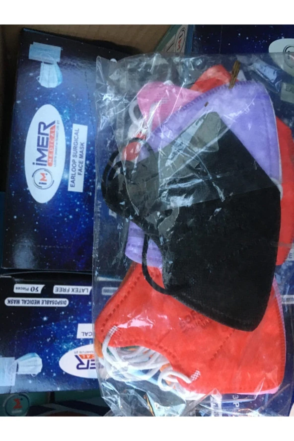 Ffp2 Özellikli 5 Katmanlı Meltblown Maske 10 Adet - 2