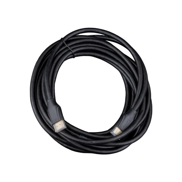 Fully G-507CS 19+1 60 Hz 5 Metre Siyah Gold Uçlu Hdmı Kablo - 2