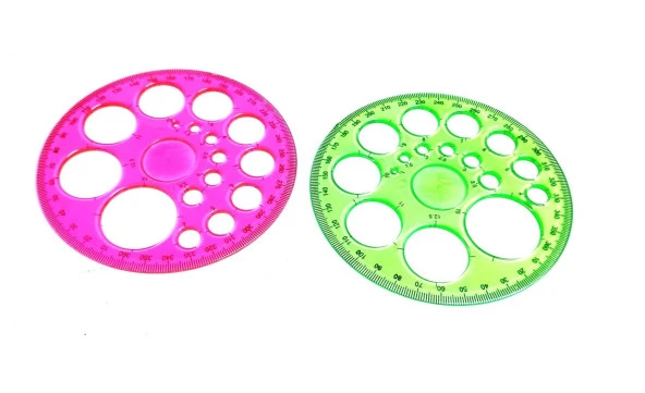 Hayal sepeti Quilling Sıralı Daire Şablonu Cetvel