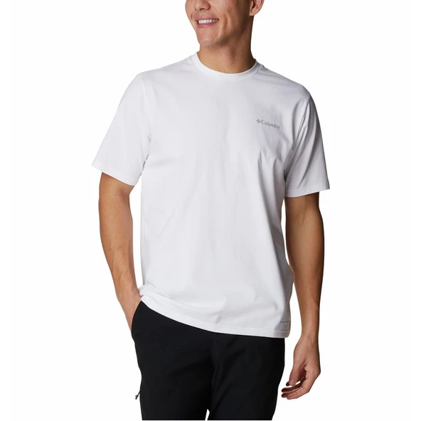 AO0805 MEN'S SUN TREK SHORT SLEEVE TEE Beyaz