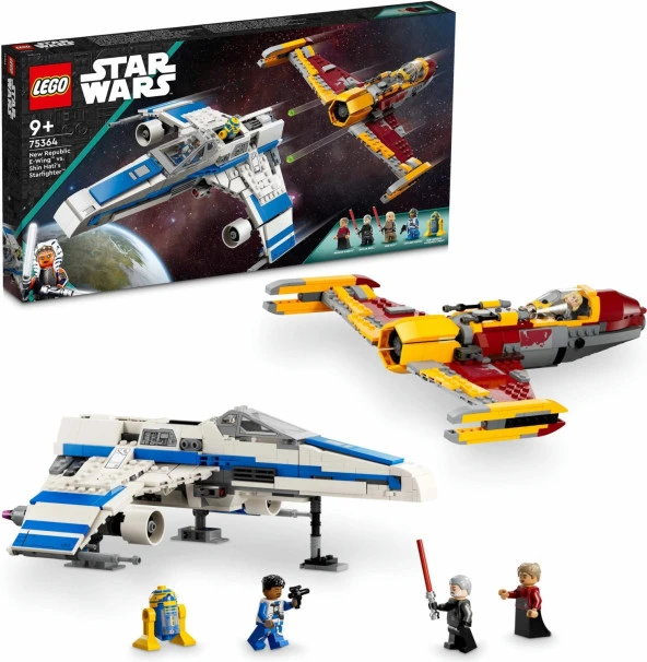 LEGO® Star Wars:Ahsoka Yeni Republic E-Wing#Shin Hati#nin Starfighter##ına Karşı 75364 - 9 Yaş ve Üz