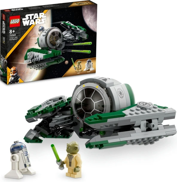 LEGO® Star Wars# Yoda'nın Jedi Starfighter'ı # Klon Savaşları 75360 - 8 Yaş ve Üzeri Star Wars Hayra