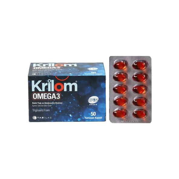 Krilom Omega3 50 Kapsül ürün görseli