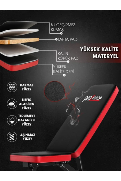 Proforce Versal - Ayarlanabilir Bench Sehpa - Katlanabilir Bench Sehpası - 3