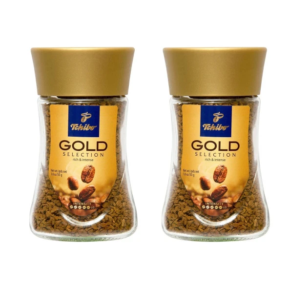 Tchibo Gold Selection Çözünebilir Kahve 50 g 2 li