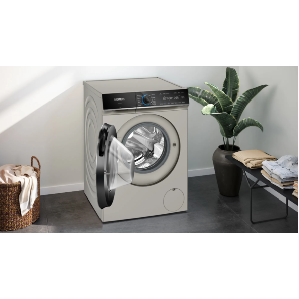 SİEMENS WG54B2AXTR iQ700 Çamaşır Makinesi 10 kg 1400 dev./dak., Gümüş - 3