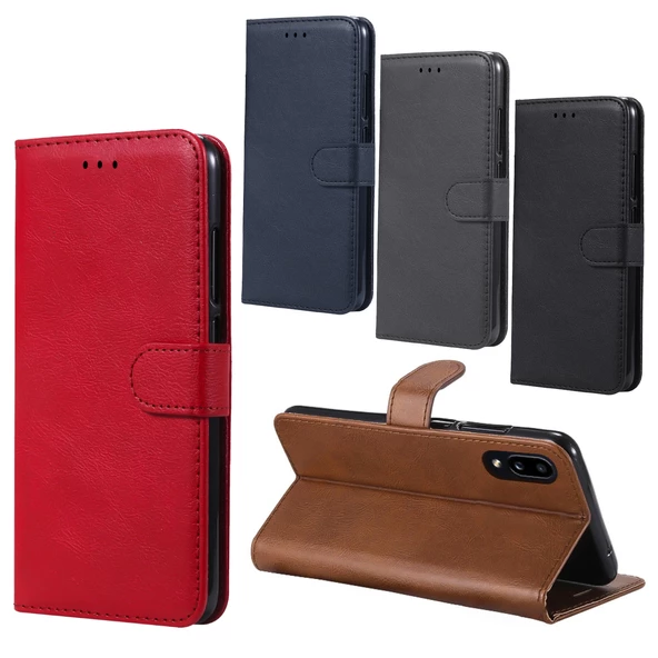 Samsung Galaxy A01 Uyumlu Elite Kapaklı Cüzdan Kılıf