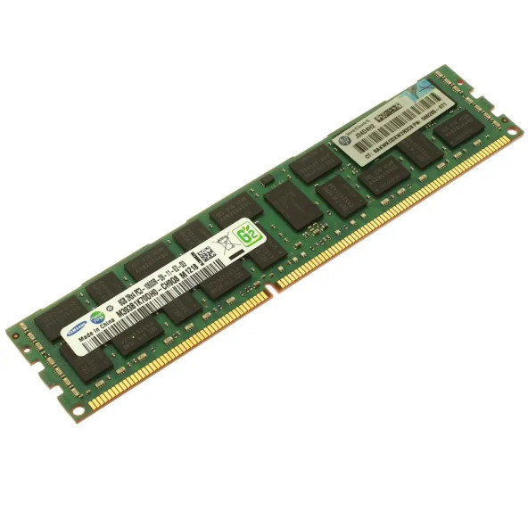 2. EL HP (SAMSUNG) 501536-001 - 8GB 1333Mhz PC3-10600R DDR3-1333 ECC 240-Pin Registered Memory Ram For Servers