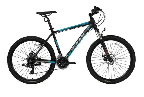 Bisan MTX 7050 27.5HD 48Cm Siyah Mavi MTB Dağ Bisikleti