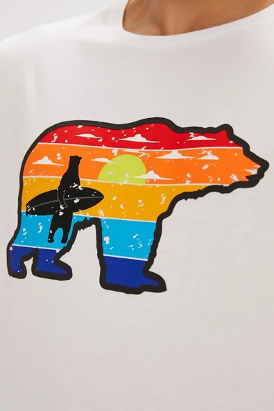 BAD BEAR GLEEN ERKEK TSHİRT - 3