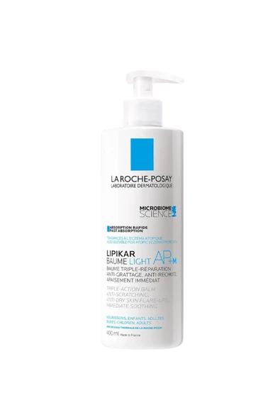 La Roche Posay Lipikar Baume Light Ap M 400 ml - 8