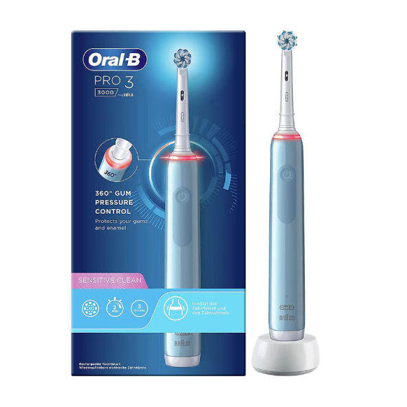 Oral-B Pro 3 3000 Sensitive Clean Şarj Edilebilir Diş Fırçası